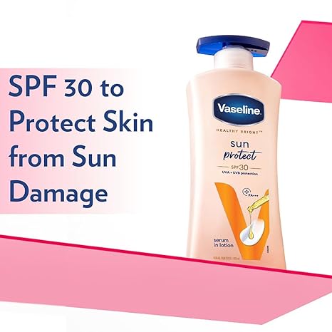 Vaseline Sun Protect SPF 30 Body Lotion, UVA + UVB PA+++ Sun Protection